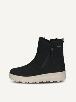 CAPRICE Bootie, black, made of Leather without heel, Size 40