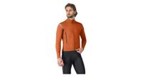 chaqueta de manga larga castelli perfetto ros 3 marron  hombre
