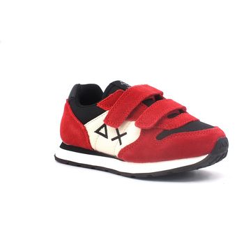 Sun68 Deportivas Moda Boy's Tom Color Sneaker Bimbo Rosso Z43307B para niño