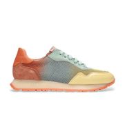 hispanitas para mujer chv253812 zapatillas kansas amarillo 35 piel plano cordones casual multicolor