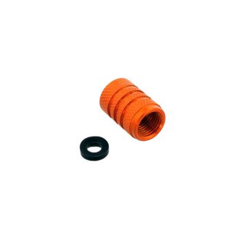 Tapones de válvula Pro Bolt alu naranja