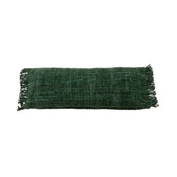 Funda Cojín Algodón Bazar Bizar Oh My Gee 35x100 - Verde Oscuro