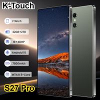 k-touch nuevo s27 pro smartphone android 15 5g 73 hd telefonos moviles 22gb 2tb 7800mah octa core telefono celular desbloqueado doble sim camara de 1648mp telefono practico