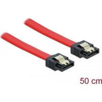 cable delock sata iii 05m rojo conexiones rectas