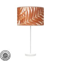 sobremesa alto moda 1xe27 blanchoja caldera 63x30 x30 cm