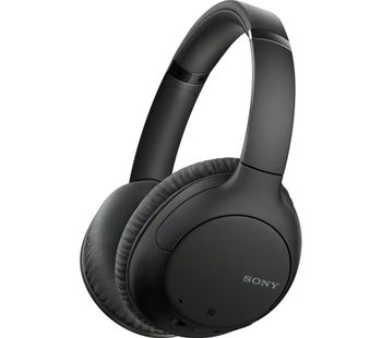 SONY WH-CH710N Wireless Bluetooth Noise-Cancelling Headphones - Black, Black