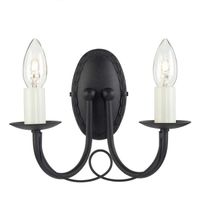 aplique de pared minster 2 luces
