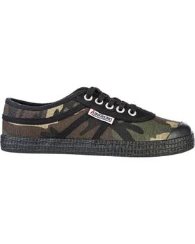 de KAWASAKI ZAPATILLAS LONA KAWASAKI K202417 CAMUFLAJE VERDE OLIVA 3038 3038 OLIVE NIGHT