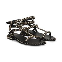ash sandalias planas mujer - negro talla 40
