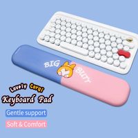 exco-repos de muneca para teclado espuma viscoelastica ergonomico suave soporte para brazo de mano con base de pu antideslizante para aliviar el dolor juegos oficina y hogar
