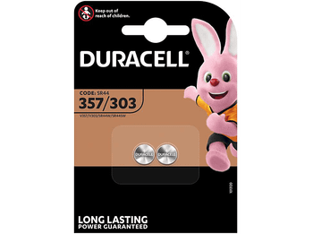 Pilas de botón - Duracell, D 303/357 H