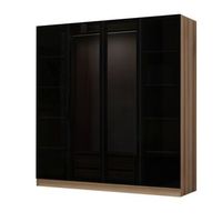 armario kale-7648 humo 180x210x52 cm