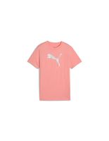 camiseta puma essentials metallic tee g nina pink fruit