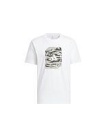 camiseta adidas camo box hombre blanco