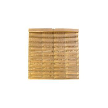 Jardin202 - Persiana De Madera Alicantina Con Polea Metálica - Estor Enrollable Para Ventanas, Puertas, Salón  120 X 200 Cm (natural (barnizada))  120 X 200 Cm (natural (barnizada))jardin202