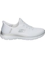 zapatillas color blanco de sneaker skechers 150123-wsl 41