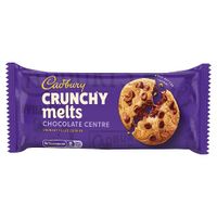 cadbury crunchy melts chocolate filled cookies