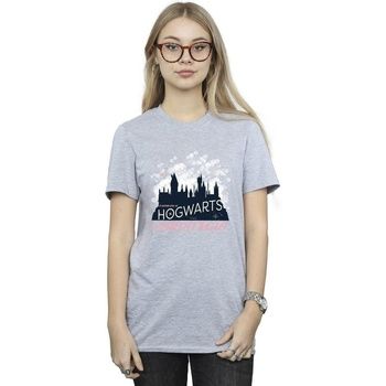 Harry Potter Camiseta Hogwarts para mujer