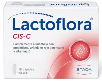Lactoflora Cis-C Probiótico Bienestar Urinario con Arándano Rojo 30 Cápsulas