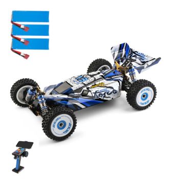 Wltoys 124017 Brushless V2 Mejorado Varios 2200mAh Batería RTR 1/12 2.4G 4WD 70km/h Coche RC Vehículos Modelos Juguetes