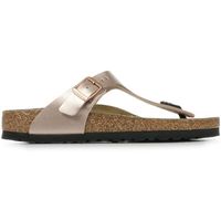 birkenstock chanclas gizeh bs metallics para mujer