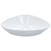 lavabo 585x39x14 cm ceramica blanco vidaxl