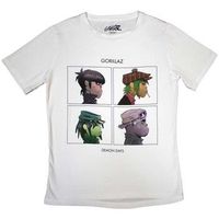 gorillaz camiseta manga larga den days para mujer