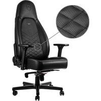 icon gaming chair - black black