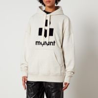 marant etoile mansel cotton-jersey hoodie - fr 38uk 10