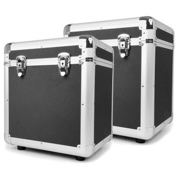 Juego de 2 estuches para discos Power Dynamics RC100 de 12