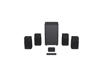 Barra de sonido - Hisense HT Saturn, 4.12. Dolby Atmos, Subwoofer Inalámbrico, 480 W, Negro