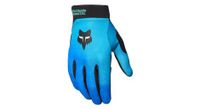 guantes largos para mtb fox ranger blend azul