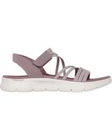 de skechers 141473 go walk flex sandal - sublime sandalias rosa