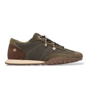 xti para mujer 14614601-kaki zapatillas 146146 verde 35 plano cordones casual
