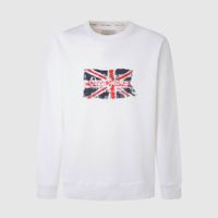 pepe jeans jersey blanco pm582669-800