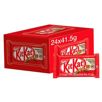 Kitkat 4 Finger Milk - 24 x 41.5g