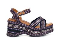 sandalias cuna tela blackpink
