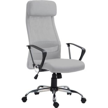 Silla de Oficina Confort Racing - Gris
