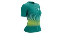 compressport tri postural aero ss top w verde