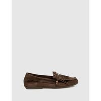 kamome trends mocasines mocasin zalo marron para mujer
