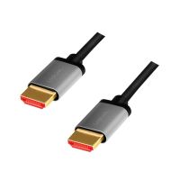 cable hdmi logilink cha0104 1 m hdmi 21 48 gbits negro