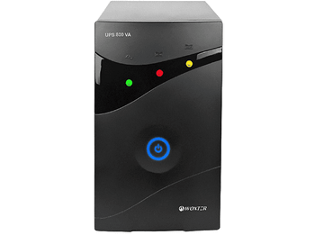 SAI - Woxter UPS 800 VA, Microprocesador, Display LED, Alarma acústica, Autonomía 8-15 minutos