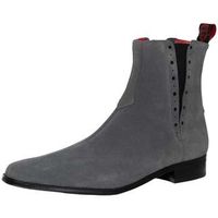 jeffery-west botas botines chelsea de ante para hombre
