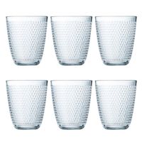 juego de 6 vasos altos vidrio 31 cl