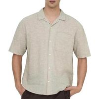 only  sons camisa manga corta onscaiden para hombre