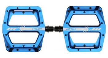 Ht components talon an71 par de pedales planos azul real