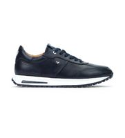 martinelli para hombre 1741-2930c zapatillas de piel hanbury azul 46 plano cordones casual