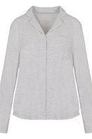 hunkemoller chaqueta de manga larga de jersey essentil gris