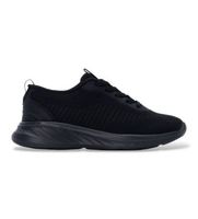 refresh para mujer 17605602-negro zapatillas 176056 negro 39 plano cordones casual mesh