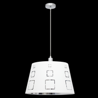 lampara colgante celaya 1xe27 blanco regx40d de fabrilamp